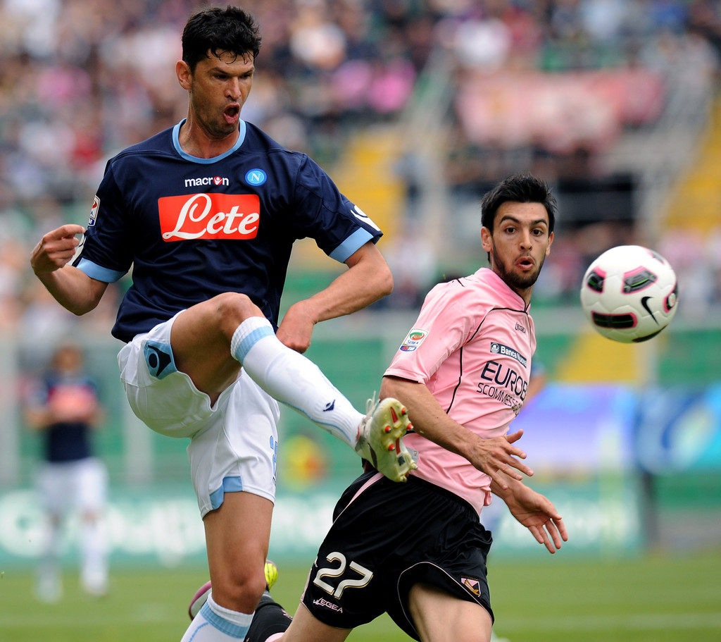 Cribari e Pastore in Palermo-Napoli