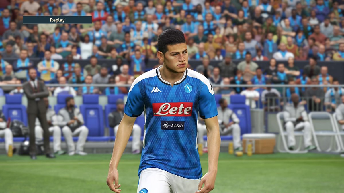 James Roriguez Napoli maglia