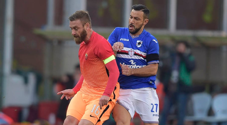 Quagliarella De Rossi Napoli