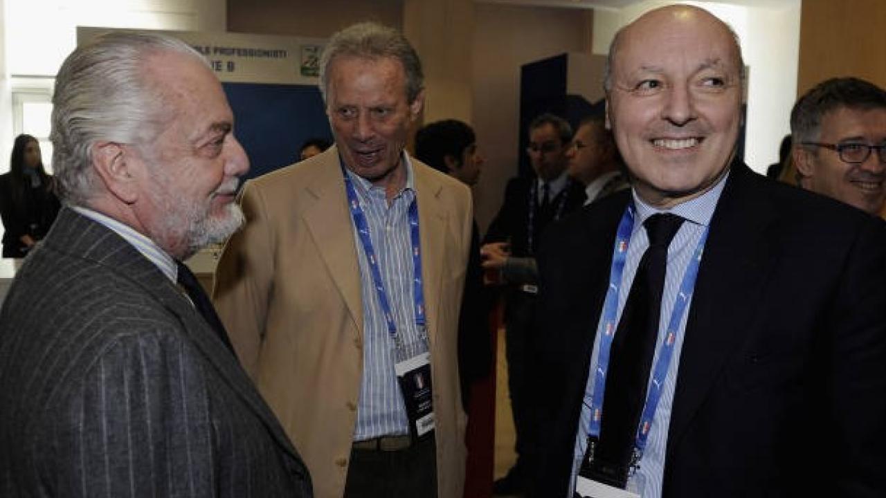 De Laurentiis e Marotta