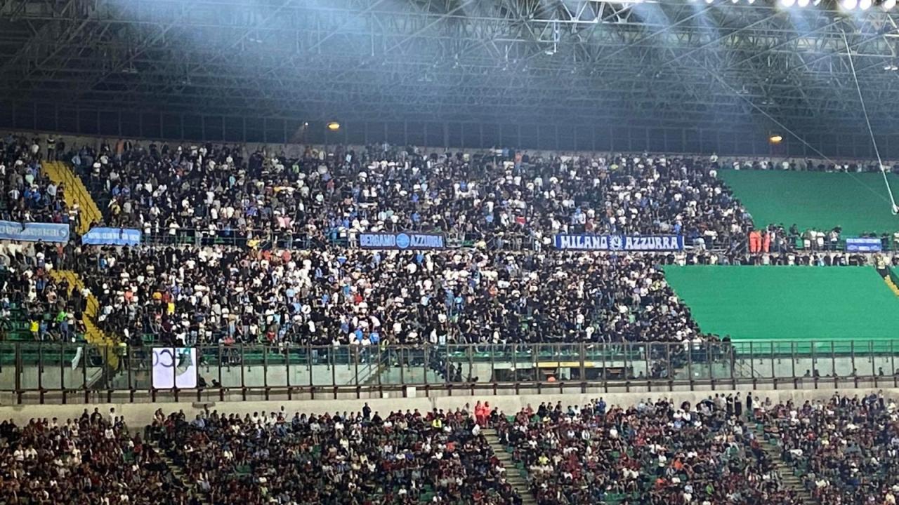 Settore ospiti San Siro