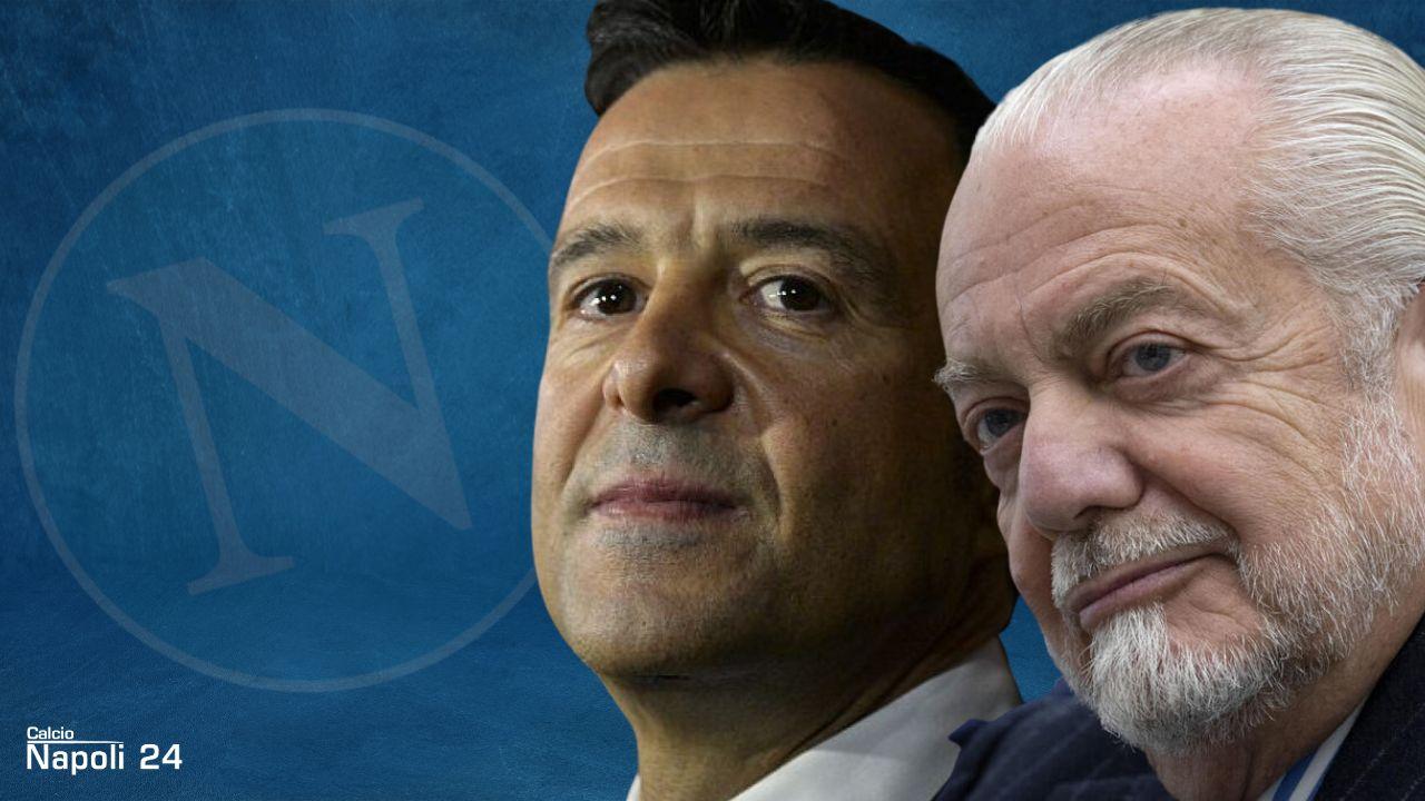 Jorge Mendes e De Laurentiis