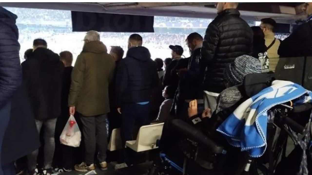 Disabili allo stadio Maradona