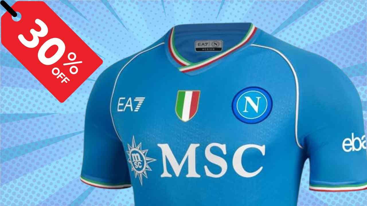 SSC Napoli maglia ufficiale