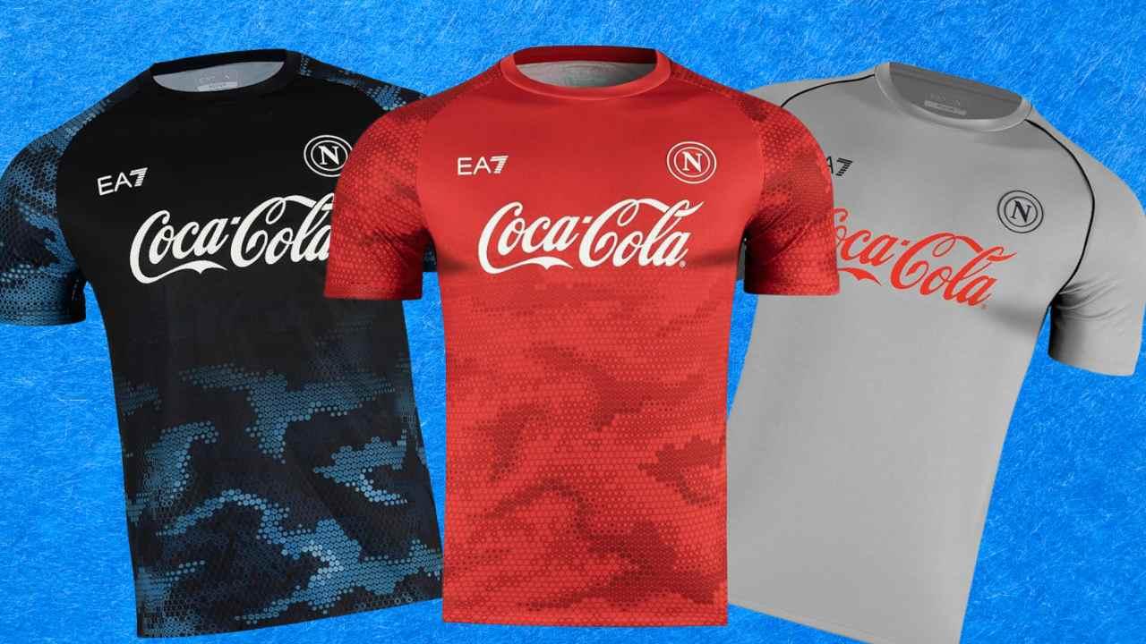 Nuova maglia Napoli Coca Cola