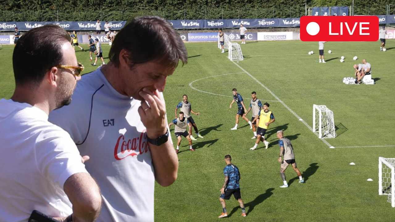 Allenamento del Napoli