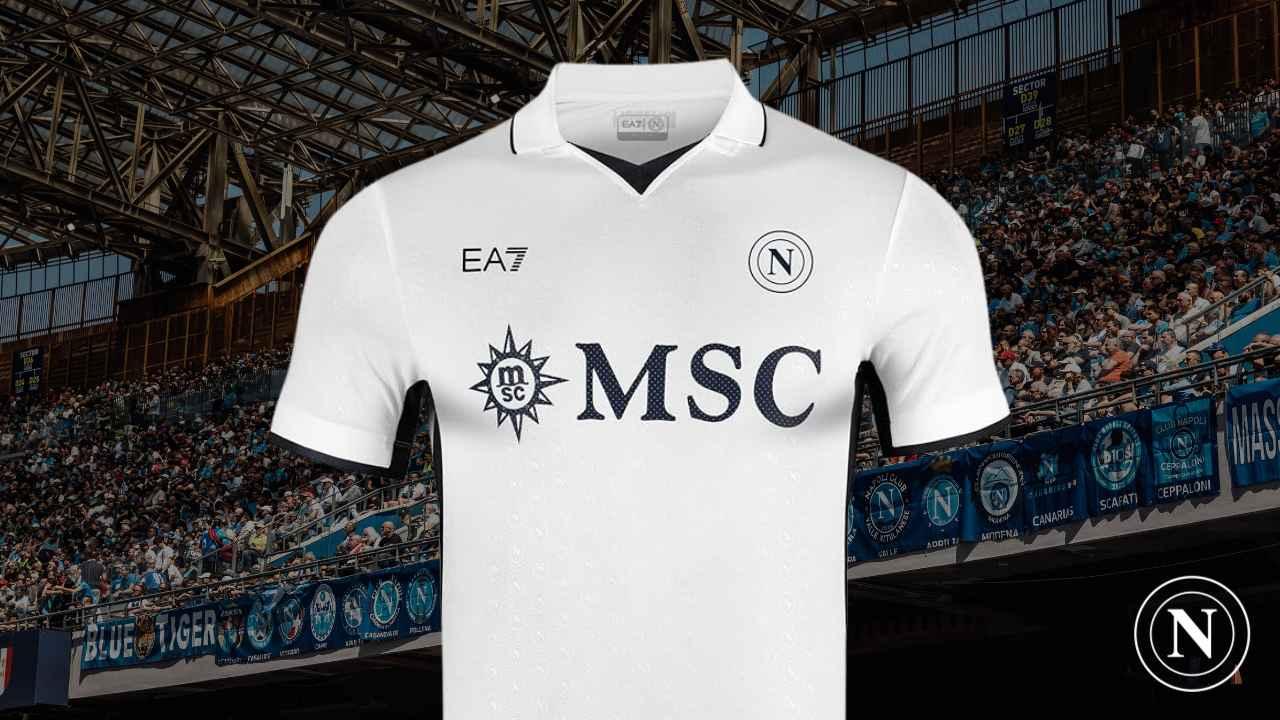 Seconda maglia Napoli 2025