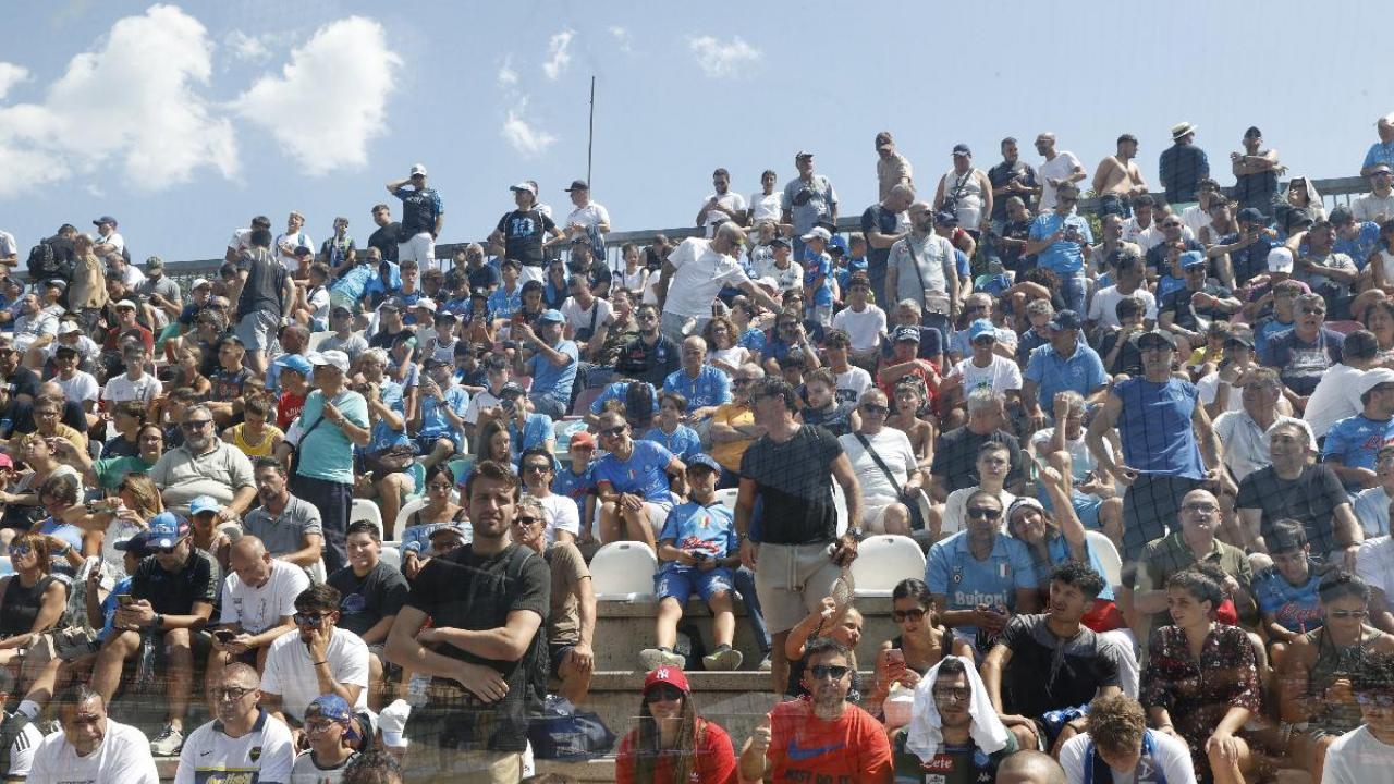 Tifosi del Napoli a Castel di Sangro