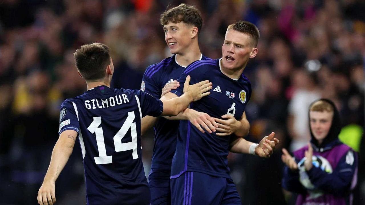 Gilmour e McTominay