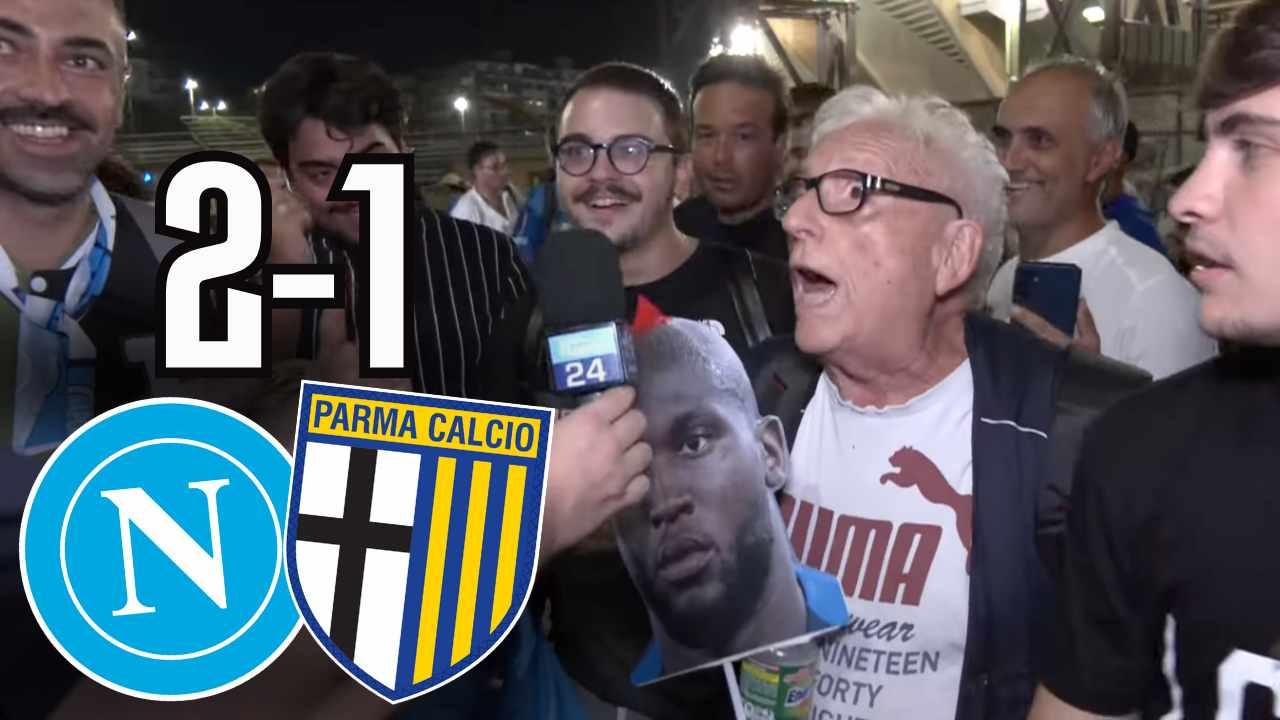 Napoli Parma live reaction