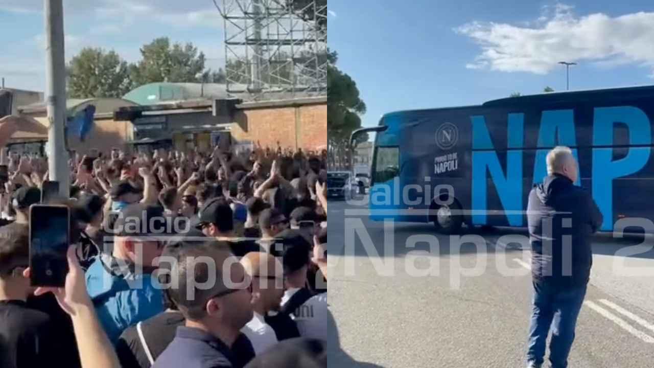 Tifosi del Napoli a Empoli