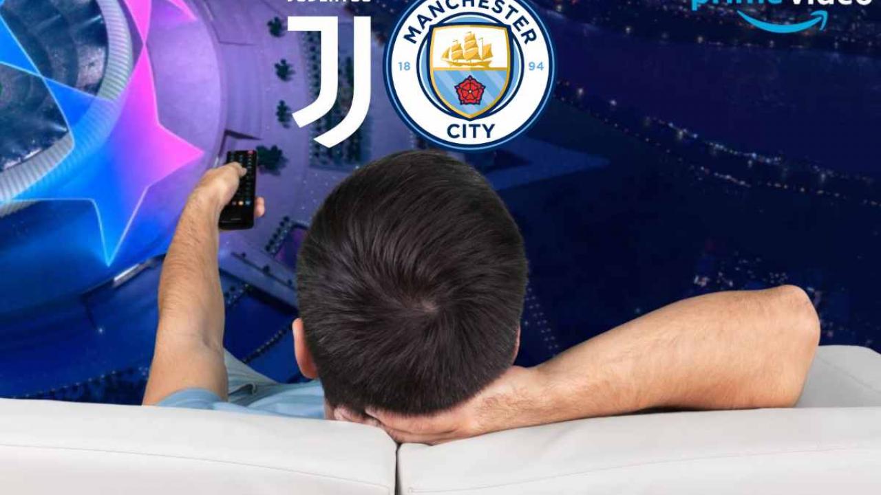 dove vedere Juve Manchester City