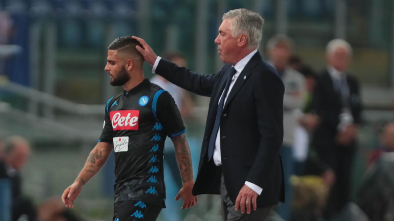 Insigne e Ancelotti