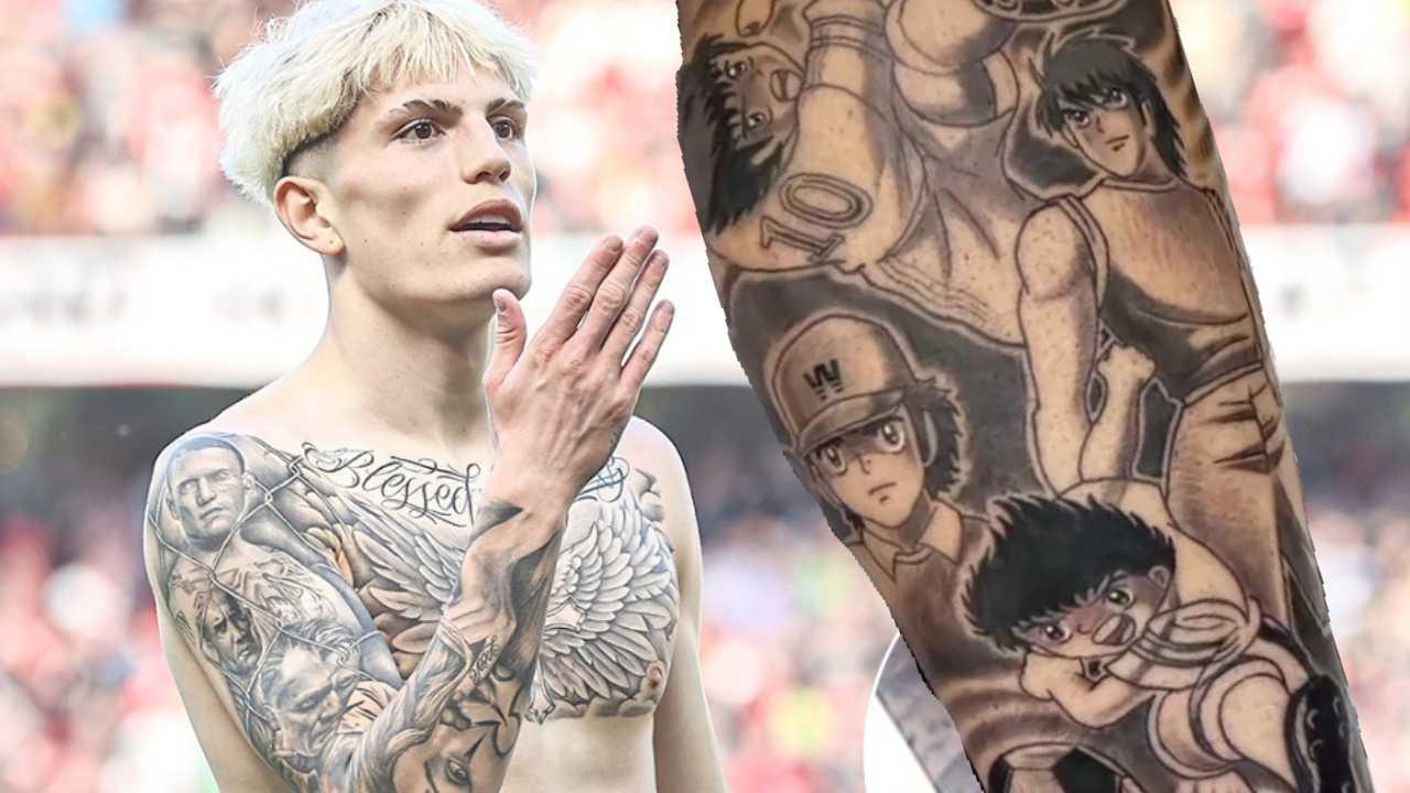 Il tatuaggio di Garnacho