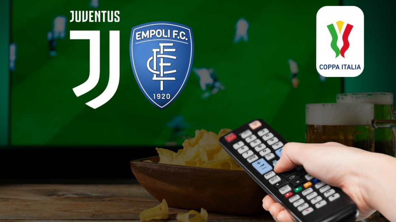 Juve Empoli dove vederla