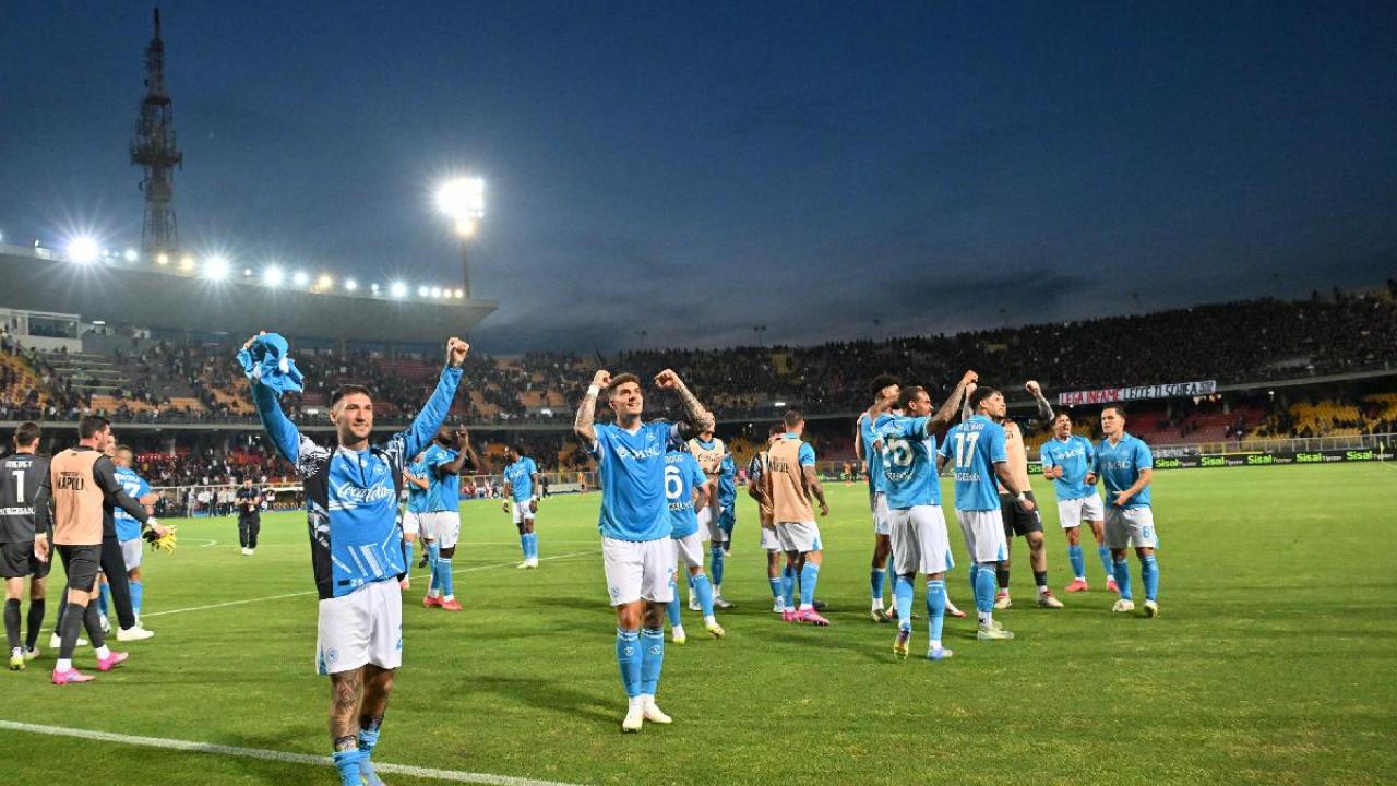 Napoli a Lecce