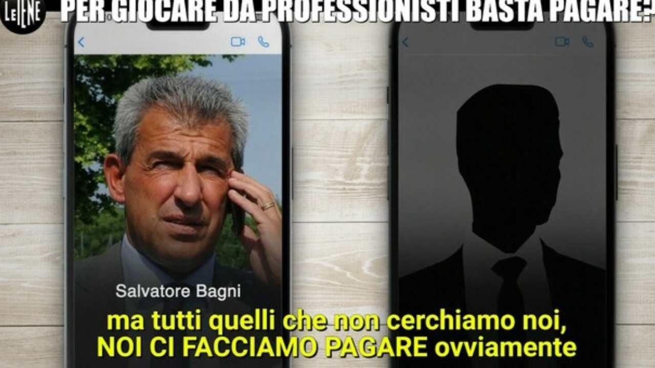 Salvatore Bagni a Le Iene