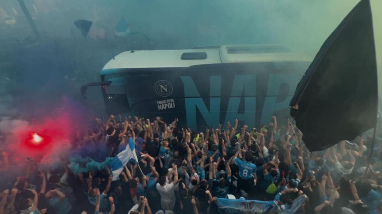 Arrivo Napoli