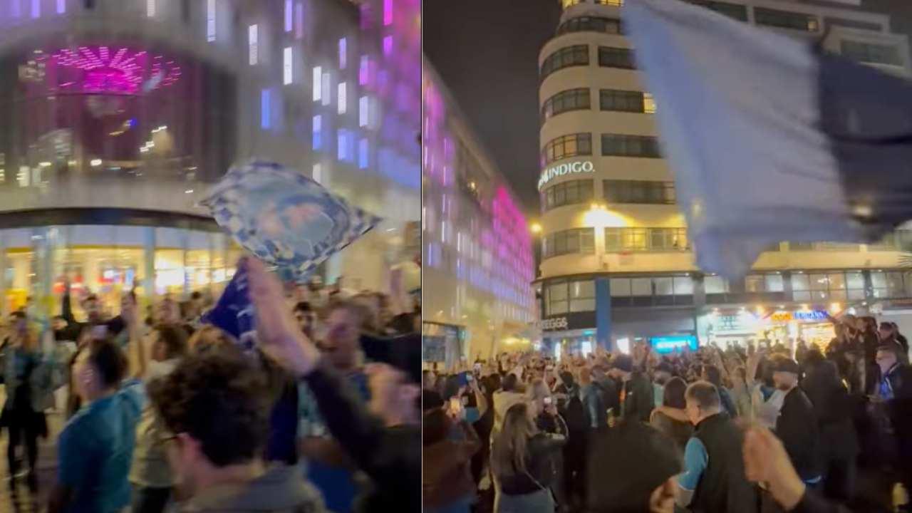 Tifosi del Napoli a Londra