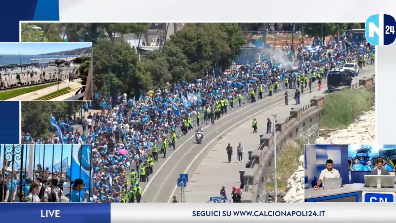 Festa Scudetto lungomare