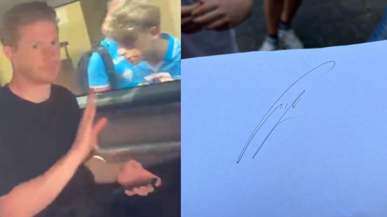 Autografo De Bruyne
