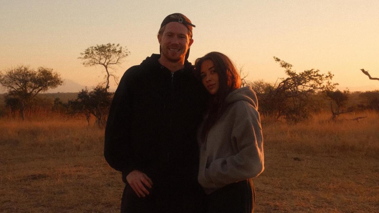 De Bruyne e sua moglie