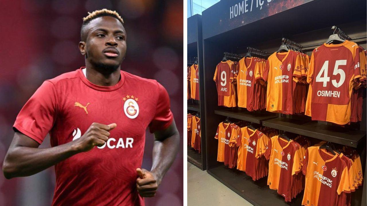 Osimhen maglia nuova Galatasaray