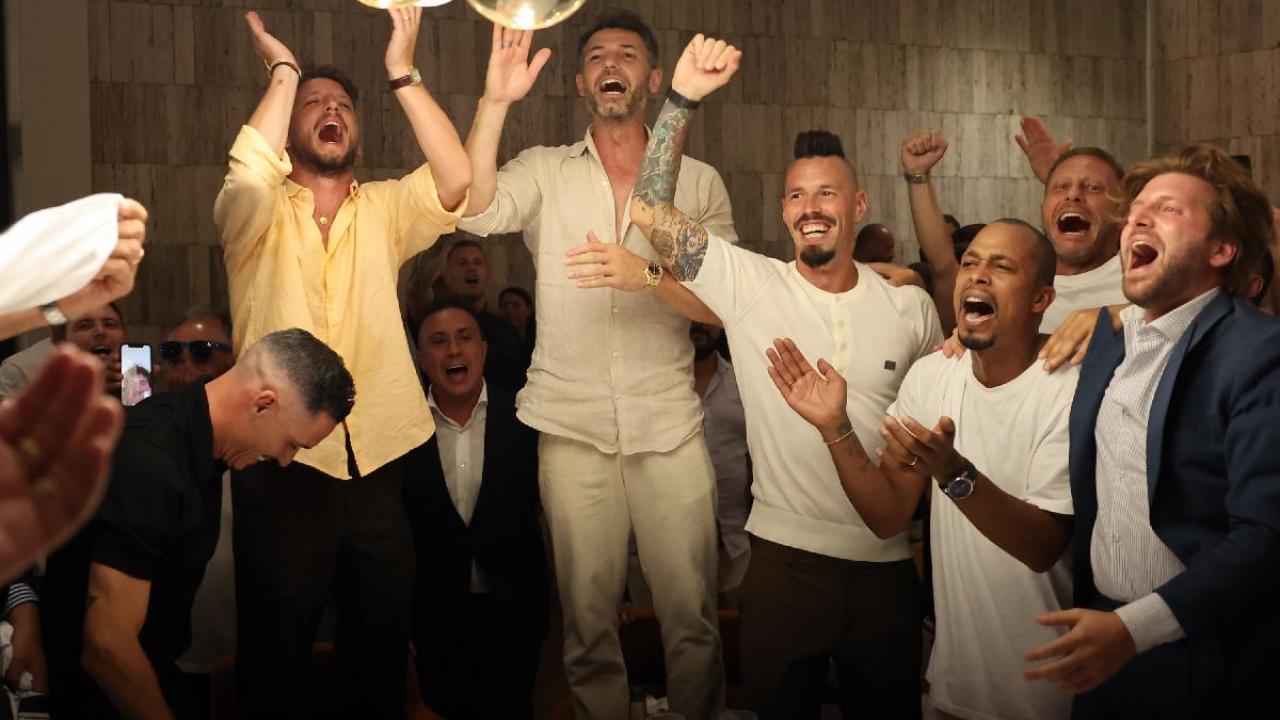 Festa addio Hamsik