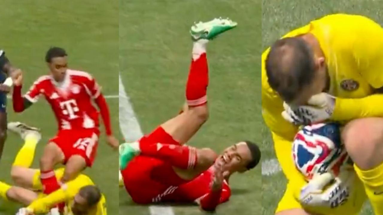 Infortunio Musiala Donnarumma