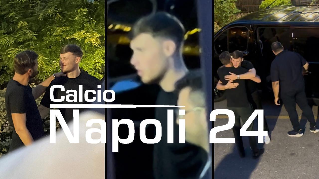 Sam Beukema ritiro Napoli Dimaro