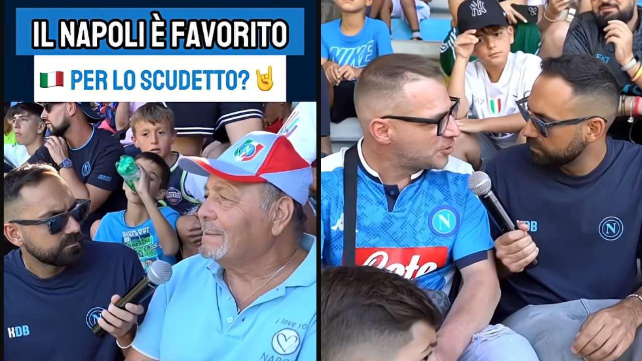 Tifosi Napoli a Dimaro