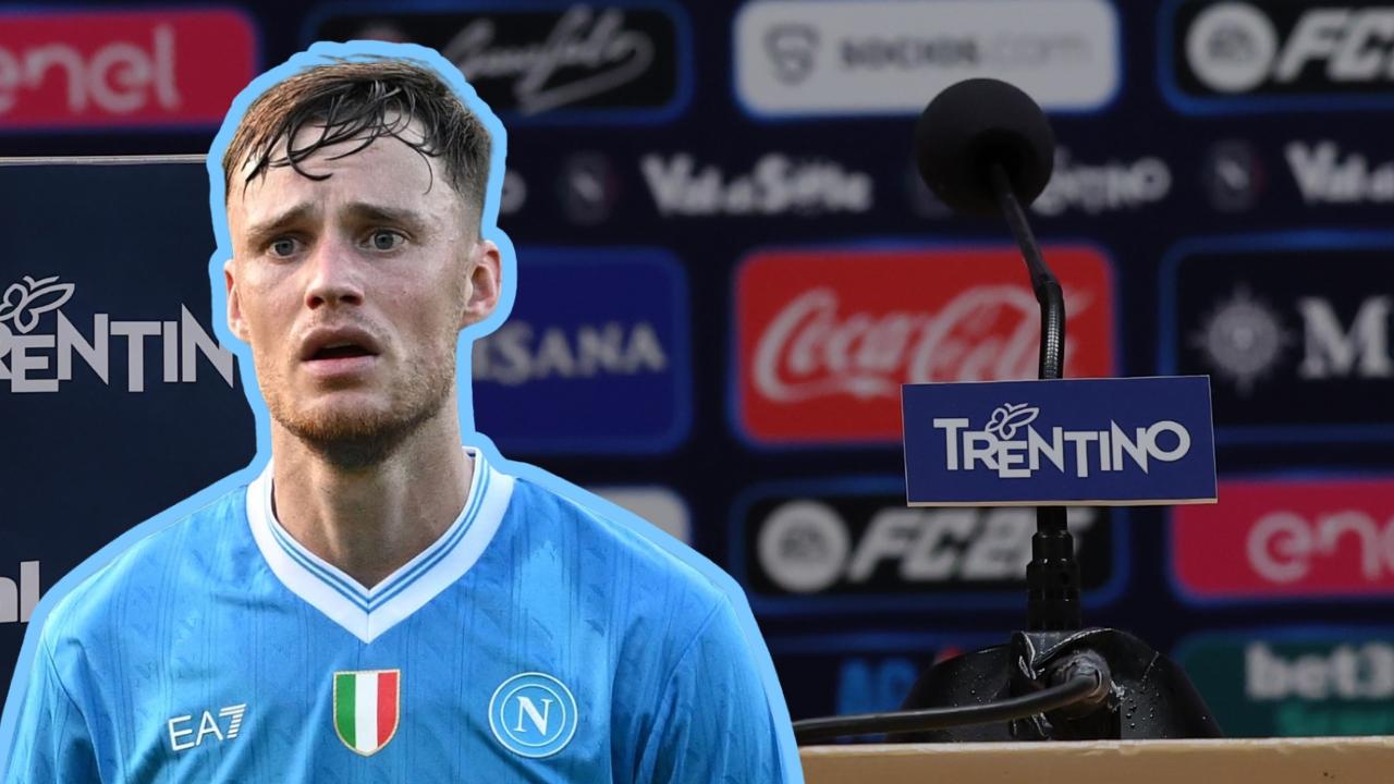 Sam Beukema in conferenza stampa