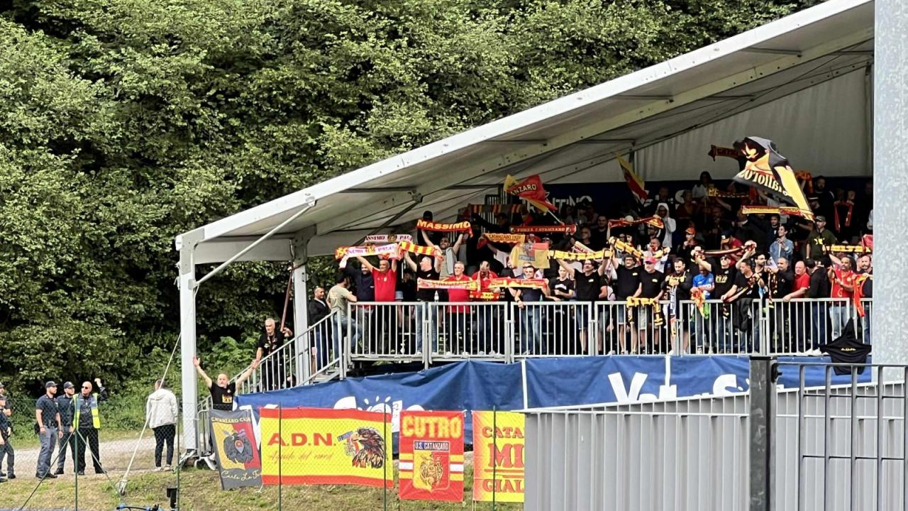 Ultras Catanzaro a Dimaro