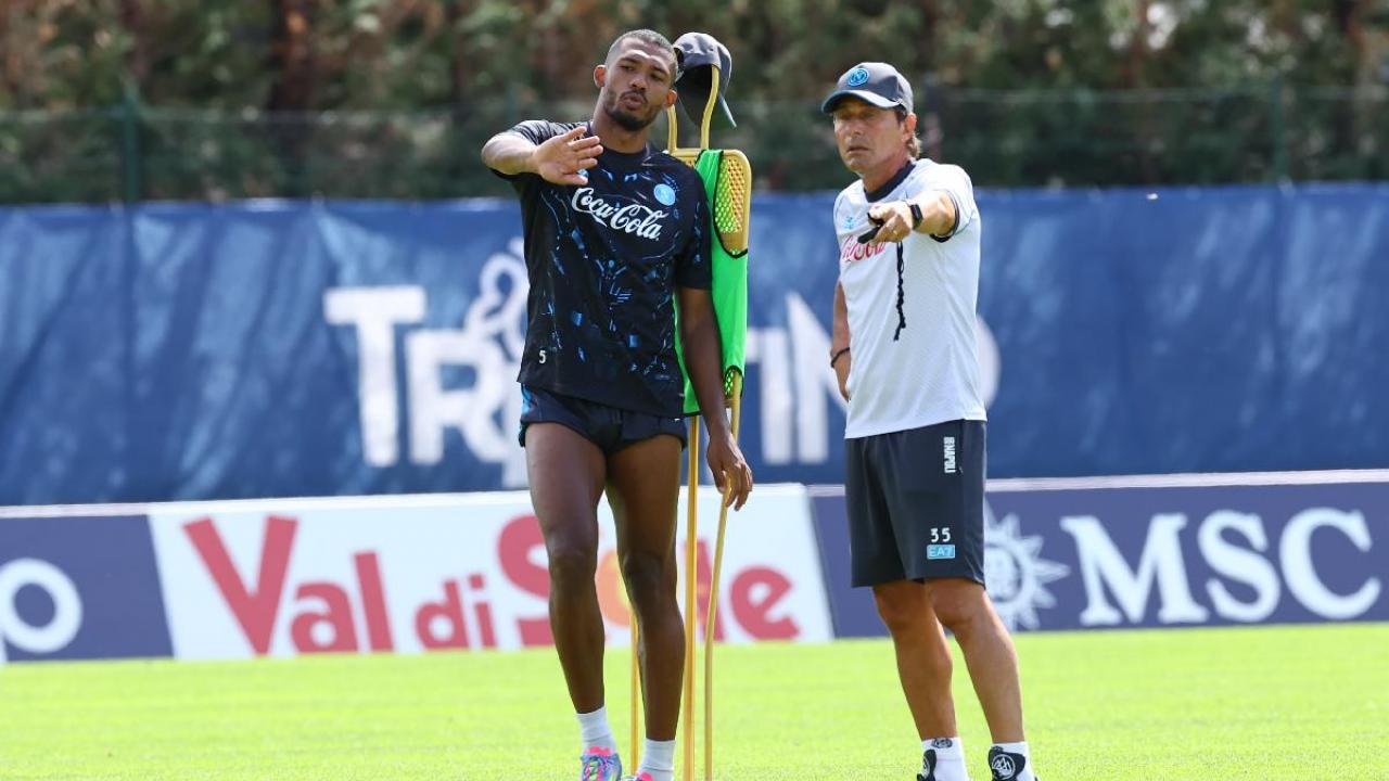 Juan Jesus e Conte
