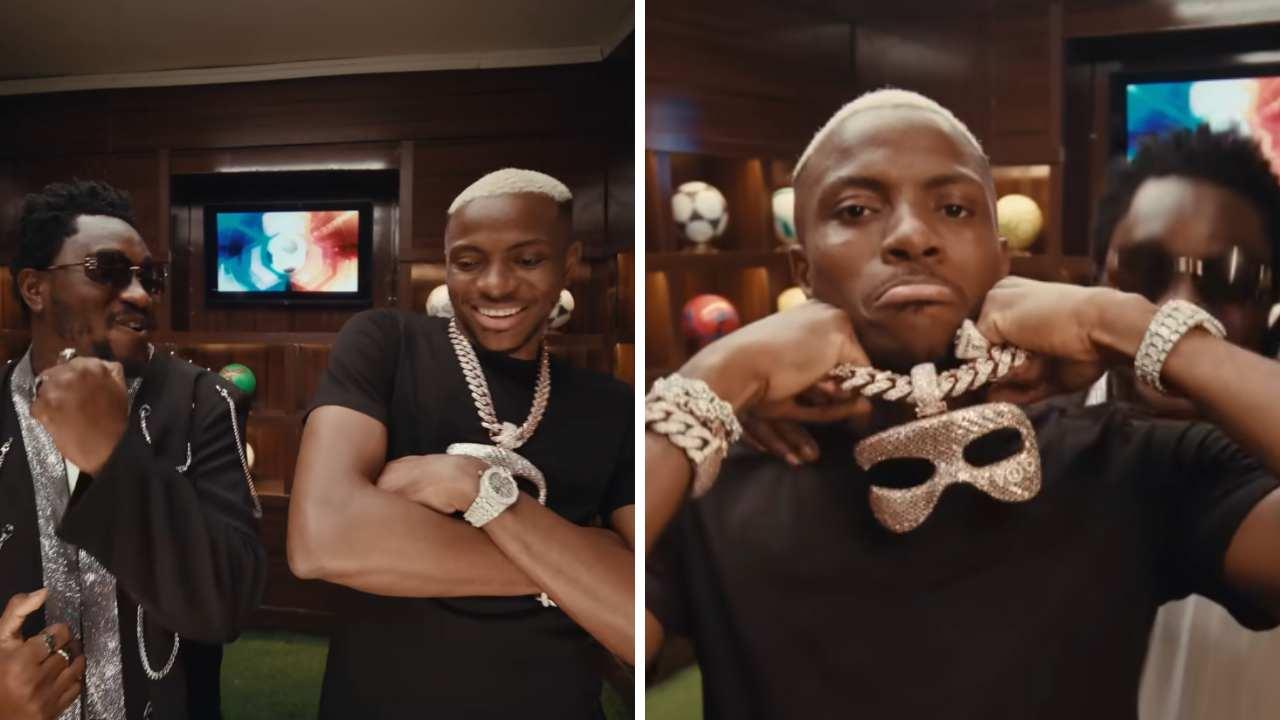 Osimhen nel videoclip di Friday Night