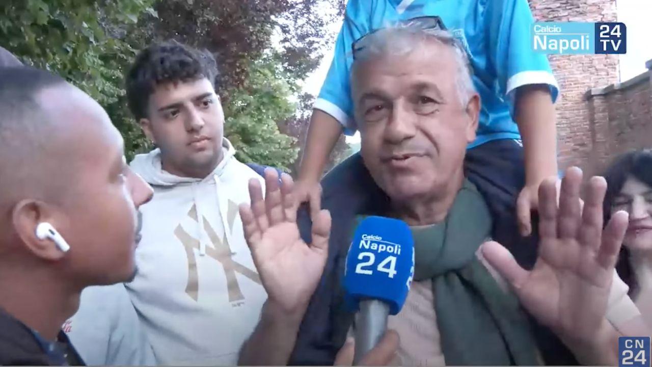 Tifosi del Napoli a Castel di Sangro
