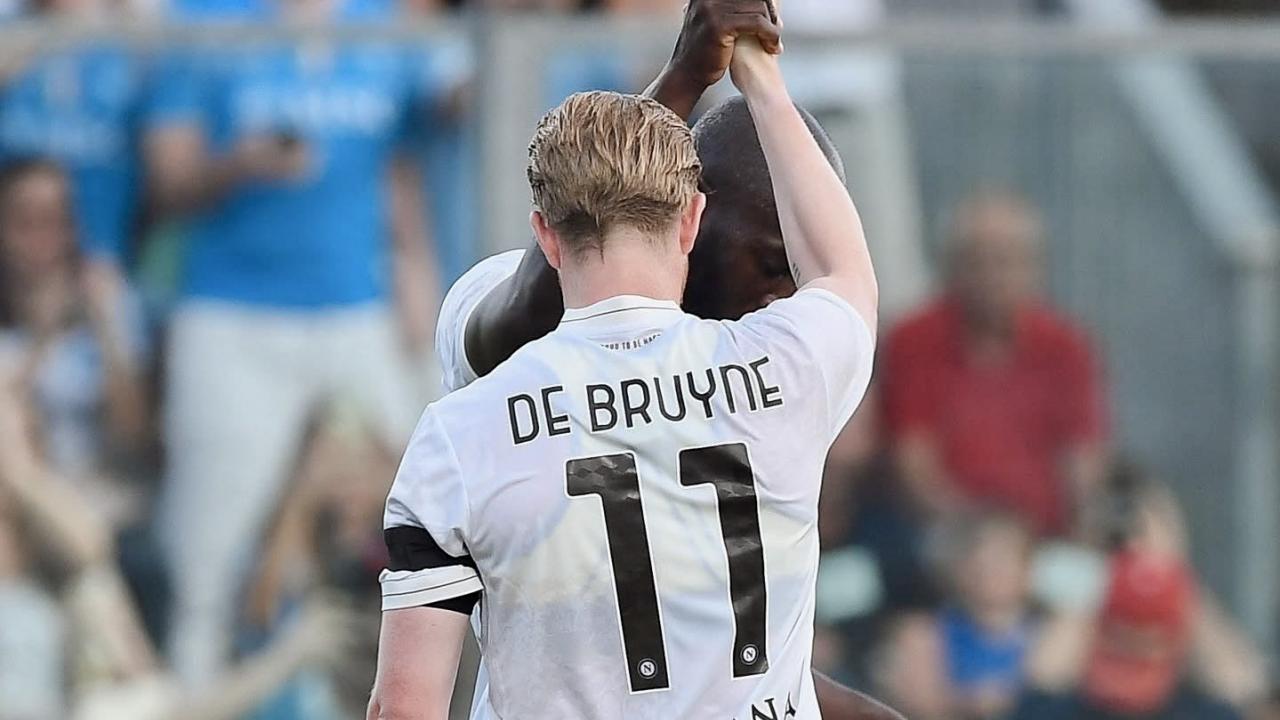 esultanza De Bruyne Lukaku