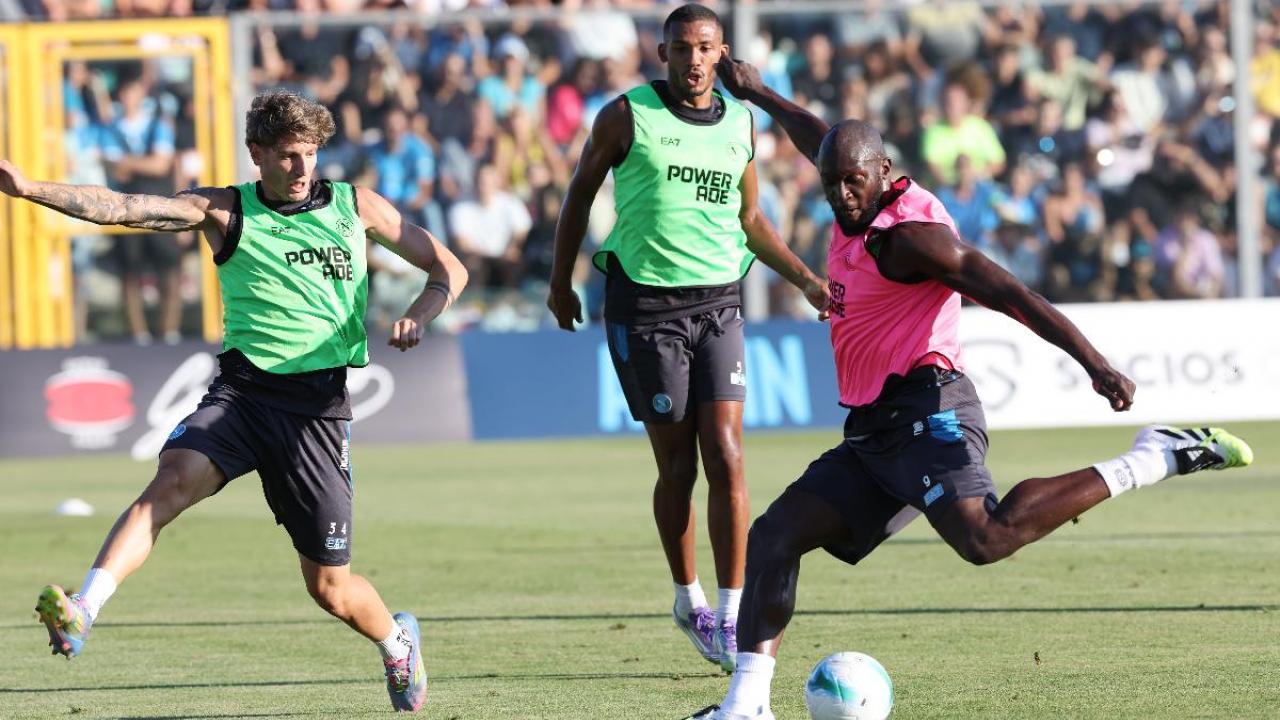 Allenamento Napoli