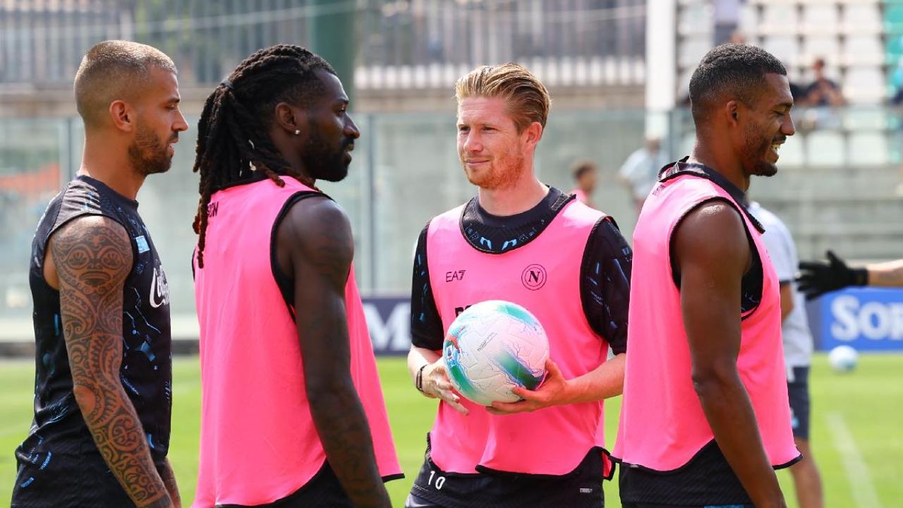 Spinazzola Anguissa De Bruyne Juan Jesus
