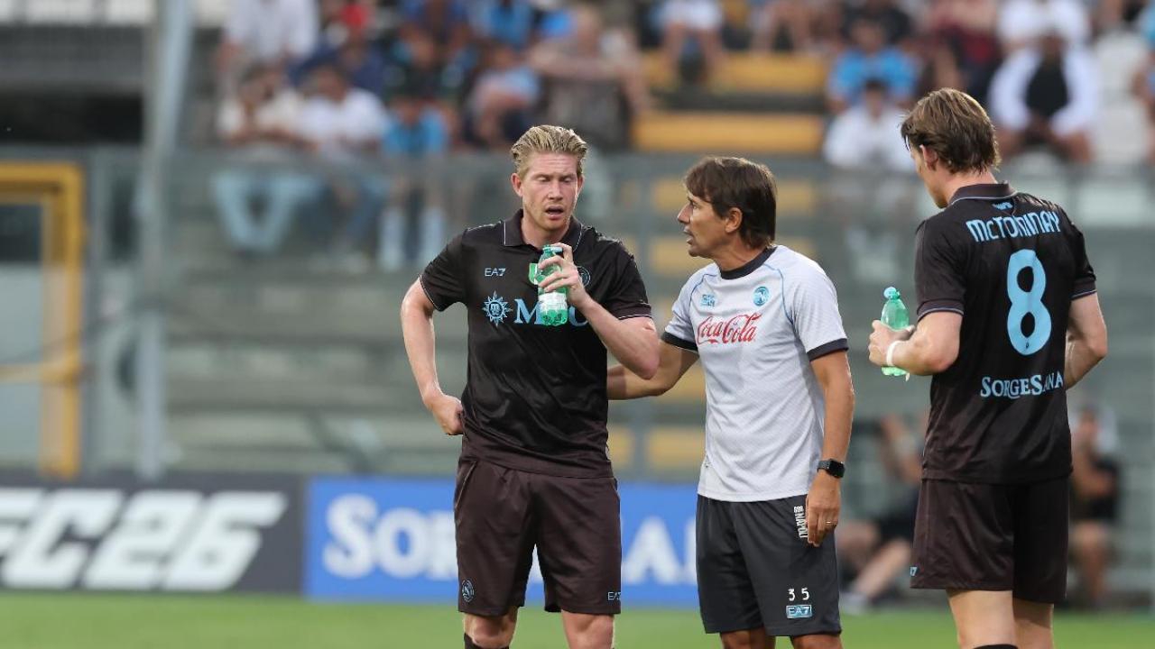 De Bruyne e Conte