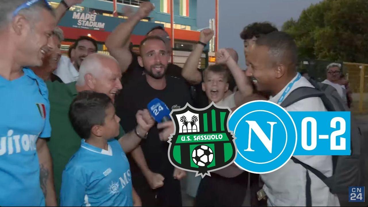 Sassuolo-Napoli 0-2