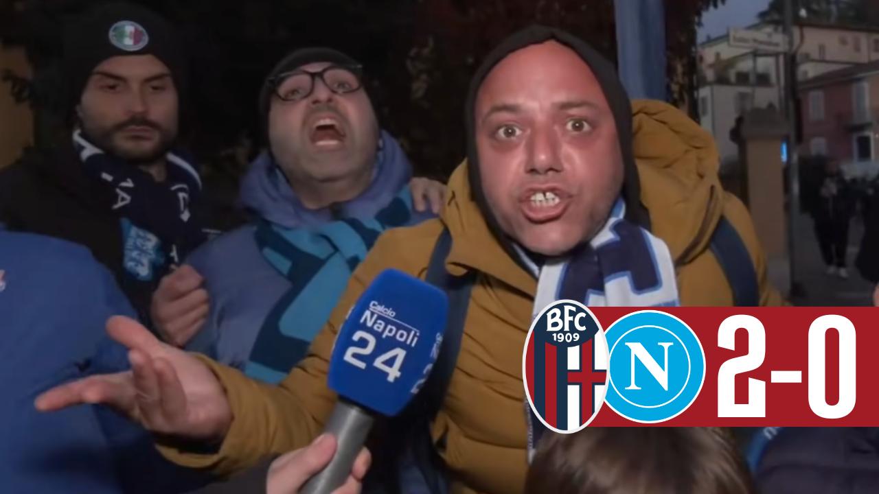 Tifosi del Napoli a Bologna