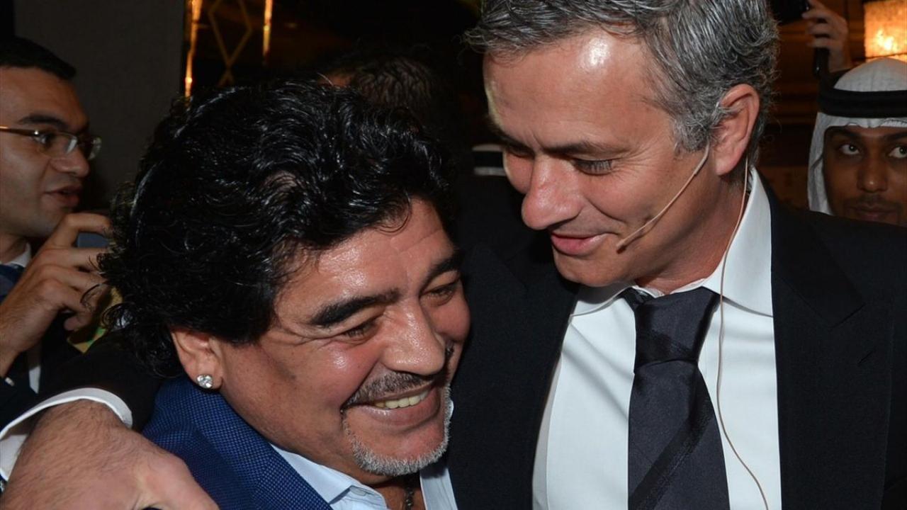 Maradona Mourinho