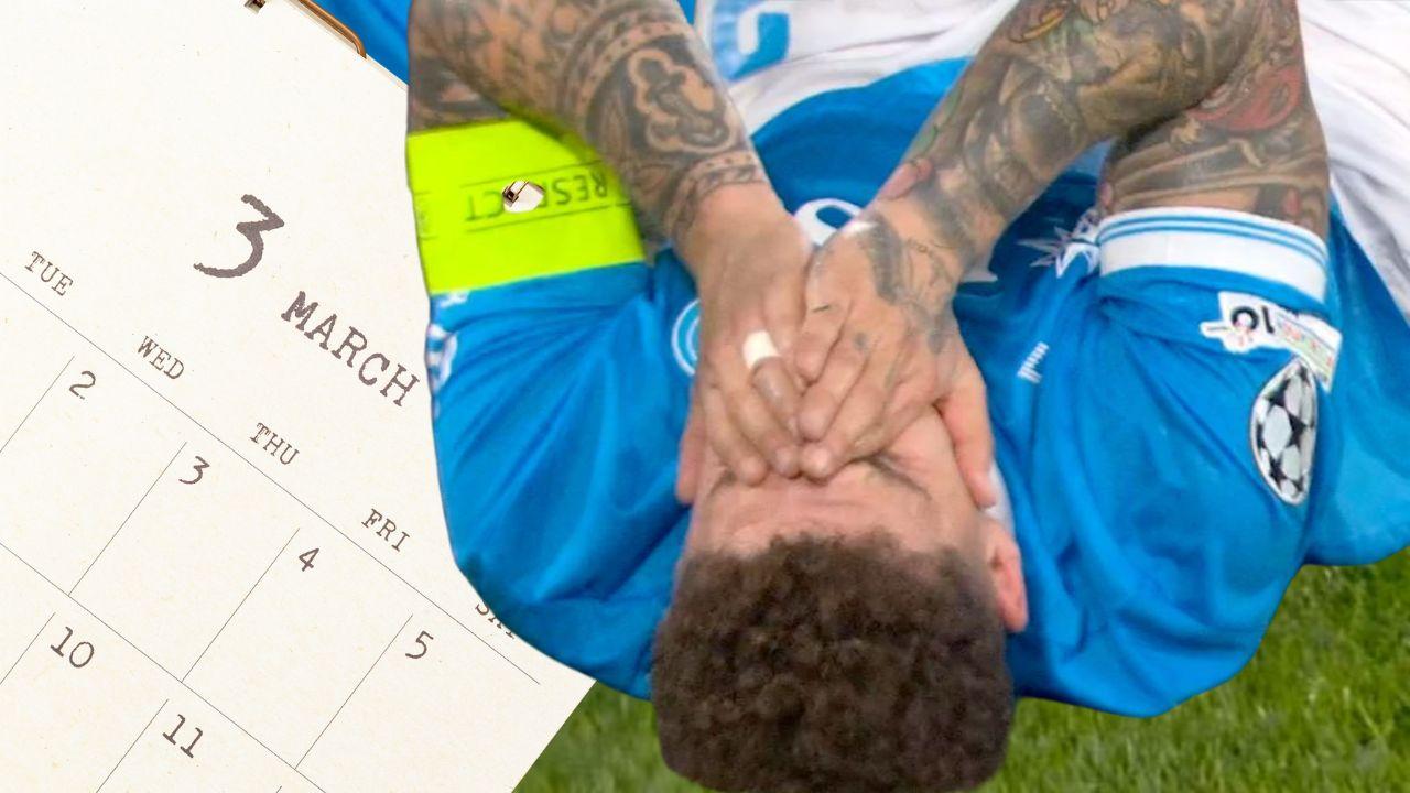 Infortunio Di Lorenzo