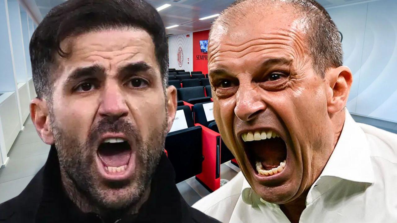 Fabregas e Allegri