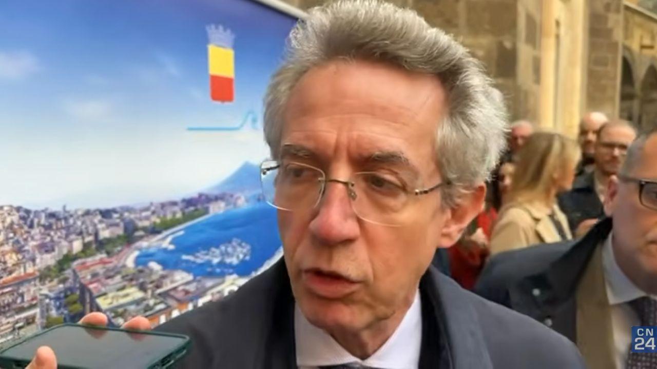 Gaetano Manfredi e Aurelio De Laurentiis