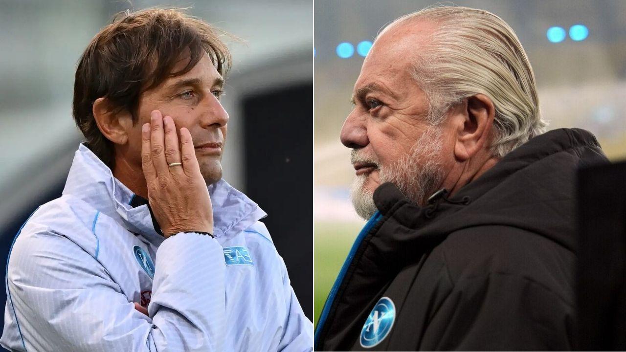 Antonio Conte e Aurelio De Laurentiis