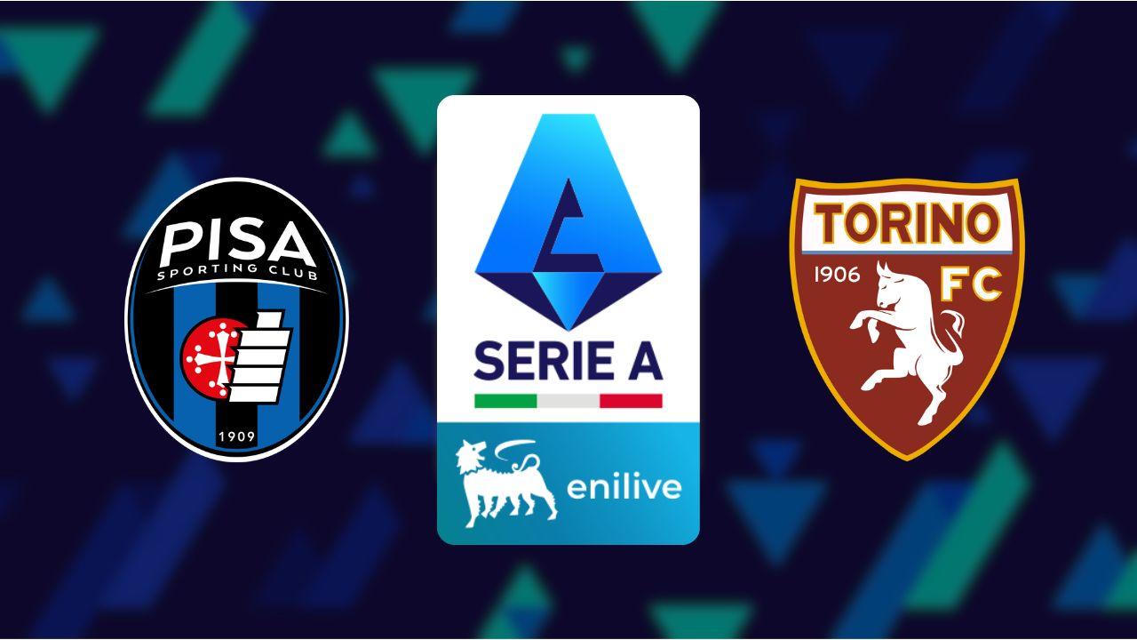 Formazioni ufficiali Pisa-Torino
