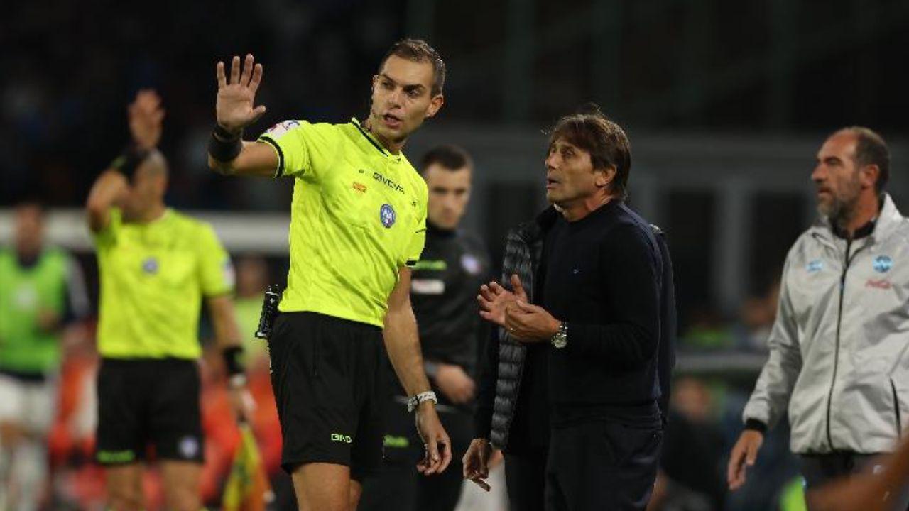 Napoli-Como, multa a Conte