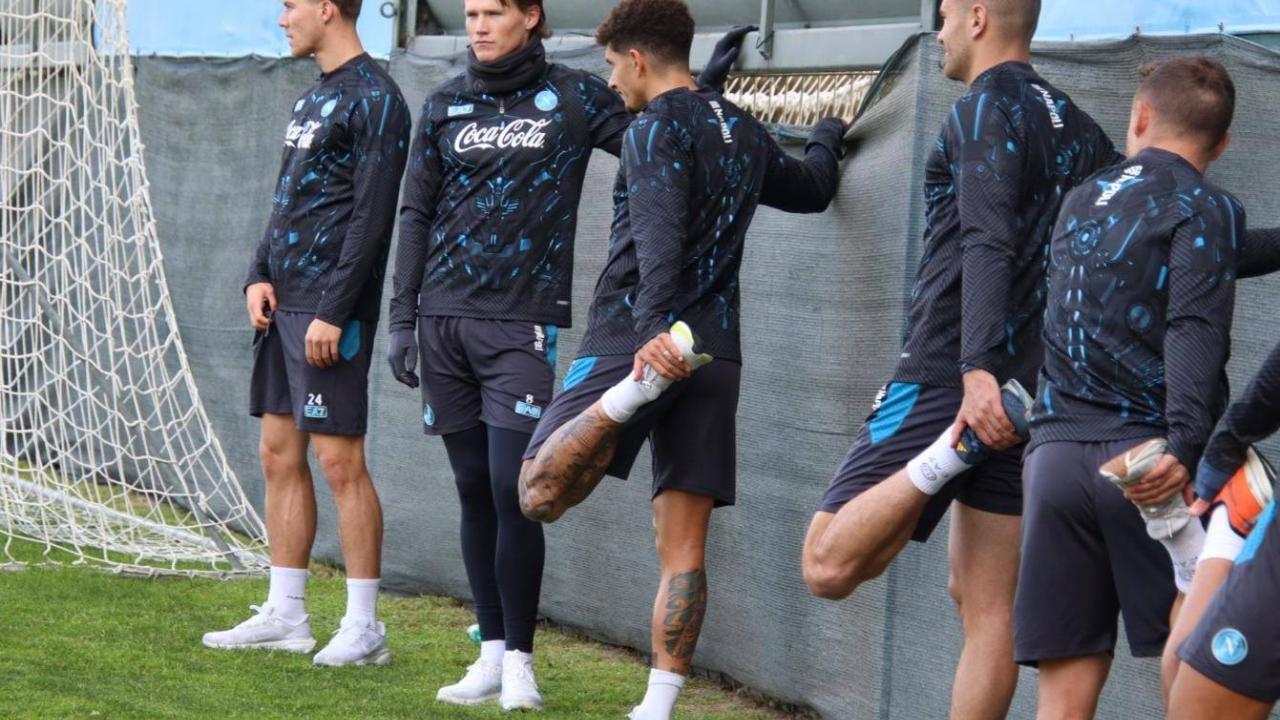Allenamento Napoli